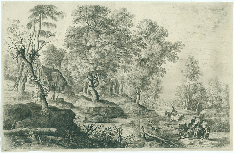 LUCAS VAN UDEN Antwerp 1595  1672 Antwerp