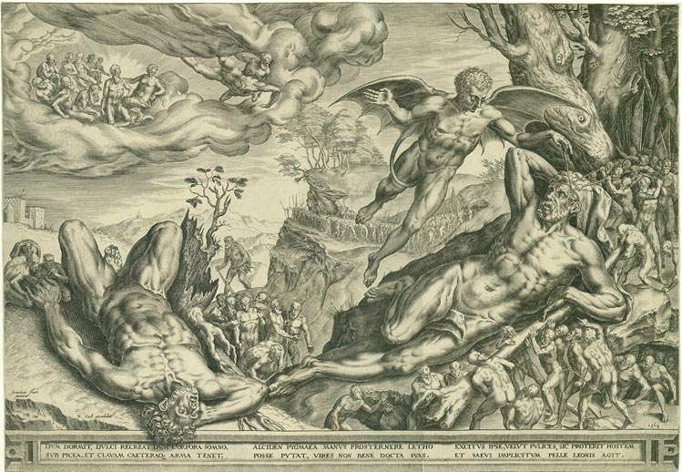 CORT Cornelis 1533 Hoorn  Rome 1578