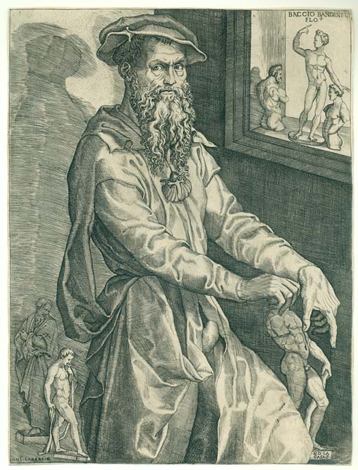 NICOL&Ograve; DELLA CASA Active in Rome c. 1543 - 47. After Baccio Bandinelli.