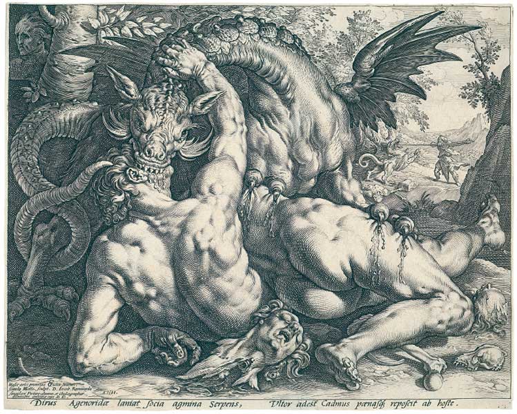 HENDRICK GOLTZIUS (1558 Muhlbrecht near Venlo - 1617 Haarlem)