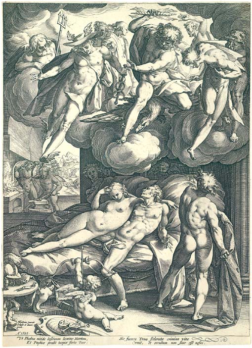 HENDRICK GOLTZIUS 1558 M&uuml;hlbrecht (near Venlo) - 1617 Haarlem