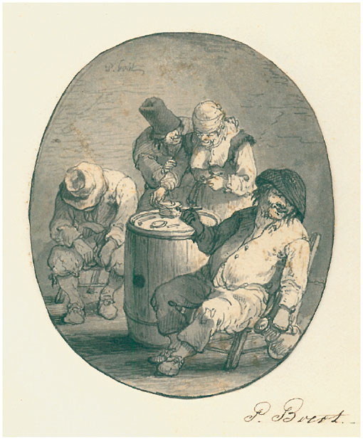 PIETER BOUT 1658 - Brussels - 1719