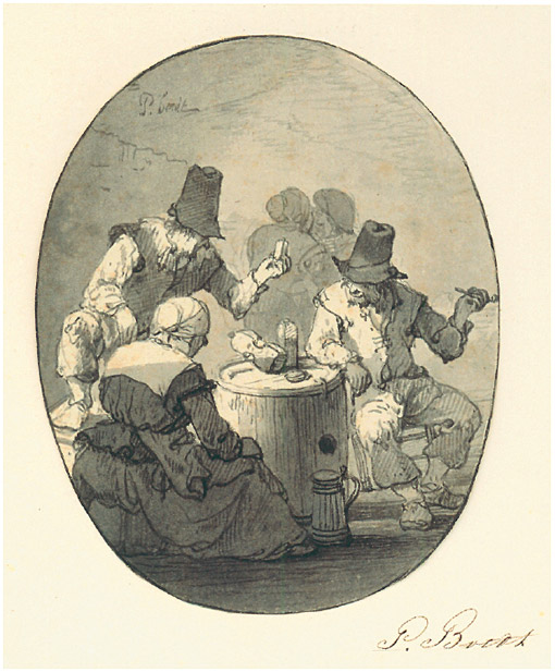 PIETER BOUT 1658 - Brussels - 1719